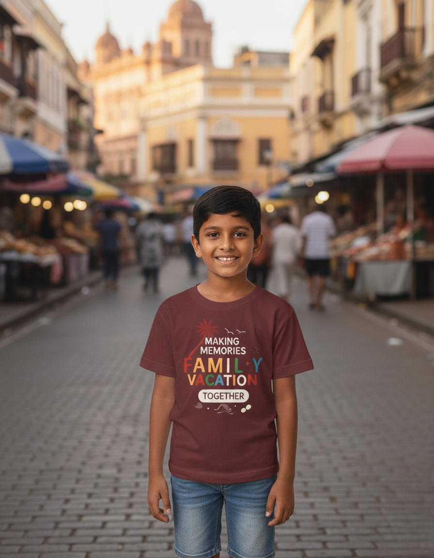 Boy's Crew Neck T-Shirt